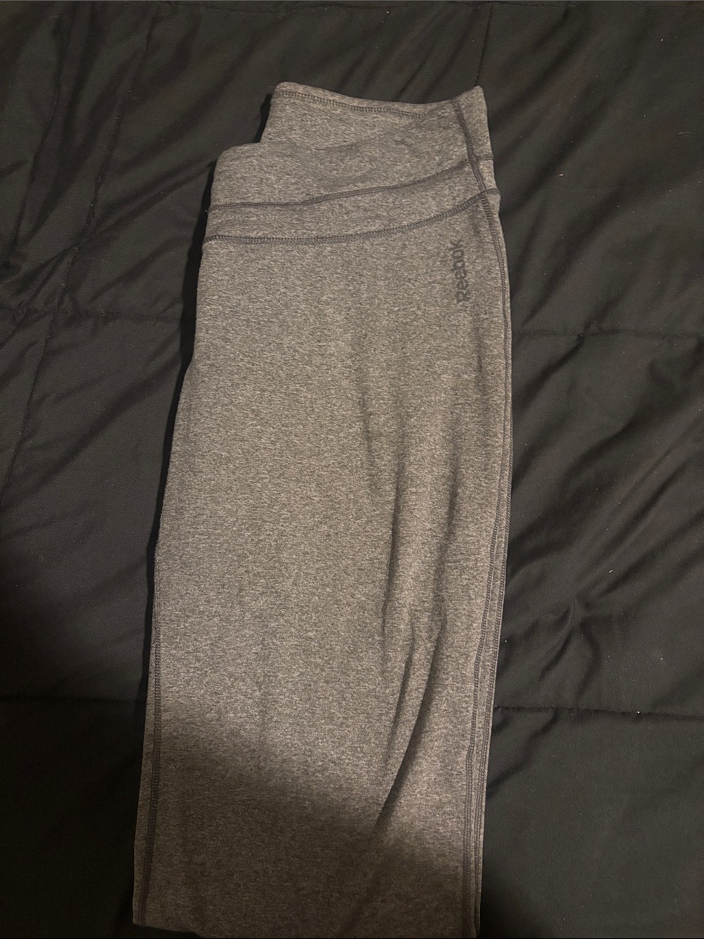 Reebok Heather Gray Performance Leggings